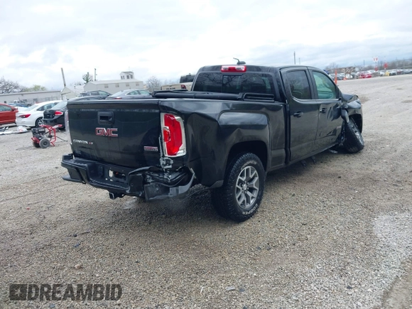 2020 GMC Canyon 4WD All Terrain with VIN 1GTG6FEN8L1181187, listed as a IAAI auction lot 42045207 with 76,249 mi miles and . Bid and sale history available at carsss.com. Image 4.
