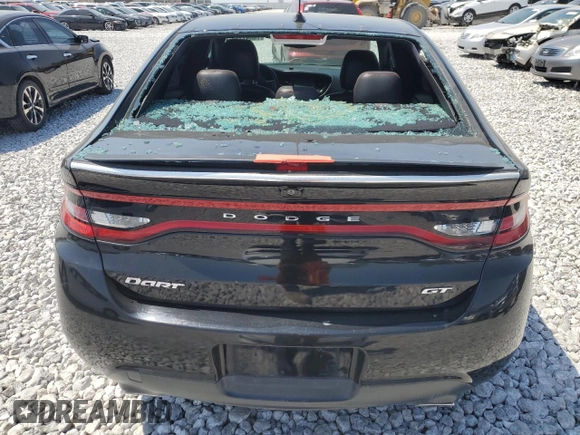 2014 Dodge Dart GT with VIN 1C3CDFEBXED866761, listed as a Copart auction lot 76047754 with 113,311 mi miles and Salvage title. Bid and sale history available at DreamBid. Image 6.