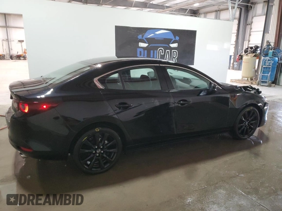 2025 Mazda 3 S Select Sport with VIN 3MZBPABM6SM456091, listed as a Copart auction lot 48765105 with 6,966 mi miles and Clean Title. Bid and sale history available at DreamBid. Image 3.