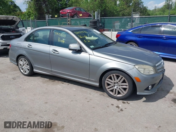 2008 Mercedes-Benz C 300 Sport with VIN WDDGF81X98F094109, listed as a IAAI auction lot 42191531 with 228,736 mi miles and . Bid and sale history available at carsss.com. Image 1.