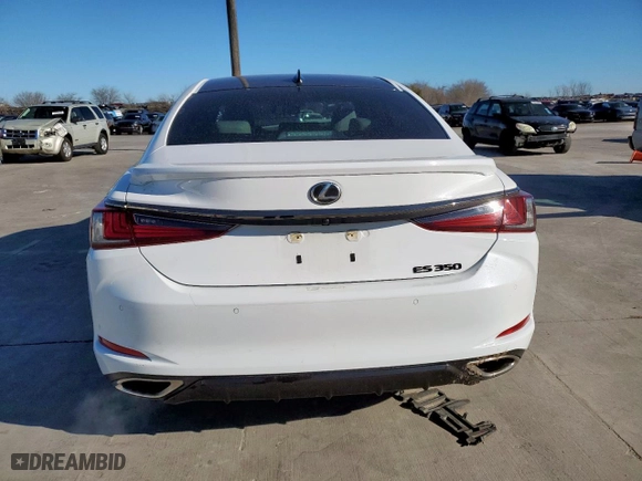 2023 Lexus ES with VIN 58AJZ1B1XPU147892, listed as a Copart auction lot 47759455 with 41,230 mi miles and Salvage Title. Bid and sale history available at carsss.com. Image 6.