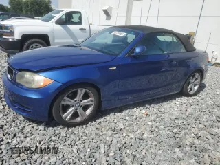 2008 BMW 1 Series 128i with VIN WBAUL73508VJ74476, listed as a Copart auction lot 59130065 with 155,363 mi miles and Salvage title. Bid and sale history available at DreamBid. Image 1.