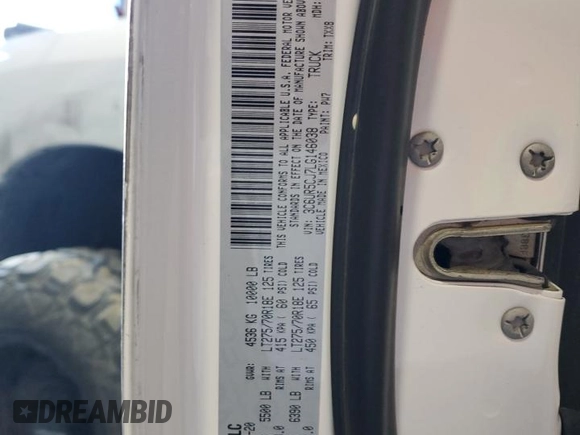 2020 Ram 2500 Tradesman with VIN 3C6UR5CJ7LG146038, listed as a Copart auction lot 88790825 with 77,398 mi miles and Salvage Title. Bid and sale history available at carsss.com. Image 12.