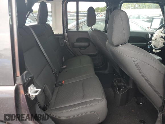 2022 Jeep Wrangler Unlimited Willys with VIN 1C4HJXDM6NW135462, listed as a Copart auction lot 53467564 with 22,028 mi miles and Non Repairable. Bid and sale history available at DreamBid. Image 10.