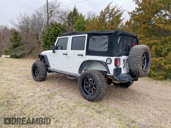 2016 Jeep Wrangler Unlimited Sport with VIN 1C4HJWDG7GL114807, listed as a Copart auction lot 54988515 with 118,651 mi miles and Clean Title. Bid and sale history available at DreamBid. Image 3.