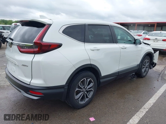 2021 Honda CR-V EX with VIN 7FARW2H51ME028306, listed as a IAAI auction lot 42166310 with 44,682 mi miles and . Bid and sale history available at DreamBid. Image 4.