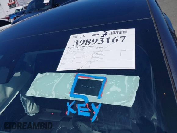 2023 Tesla Model 3 z VIN 5YJ3E1EAXPF710024, wystawiony jako IAAI lot #41228608 z przebiegiem 10 481 mil mil oraz . Historia ofert i sprzedaży dostępna na DreamBid. Obrazek 11.