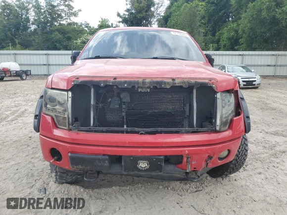 2009 Ford F-150 XL with VIN 1FTPX14V29FA13509, listed as a Copart auction lot 57792265 with 229,312 mi miles and Salvage title. Bid and sale history available at DreamBid. Image 5.