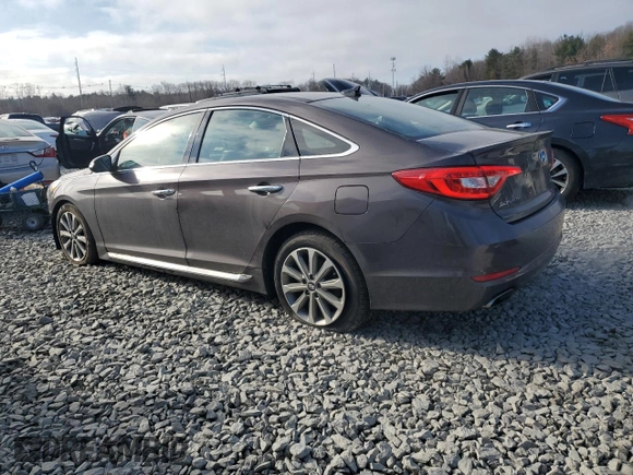 2016 Hyundai Sonata Sport with VIN 5NPE34AF5GH435360, listed as a Copart auction lot 48551875 with 164,036 mi miles and Salvage Title. Bid and sale history available at DreamBid. Image 2.