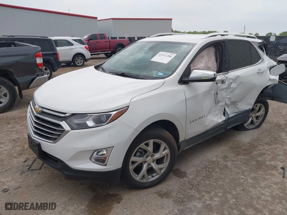 2018 Chevrolet Equinox Premier with VIN 3GNAXVEV9JL157359, listed as a IAAI auction lot 41937288 with 91,434 mi miles. Bid and sale history available at carsss.com. Image 17.