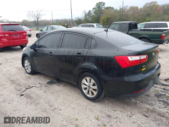 2017 Kia Rio EX with VIN KNADN4A30H6007202, listed as a IAAI auction lot 41621965 with 94,213 mi miles. Bid and sale history available at carsss.com. Image 3.