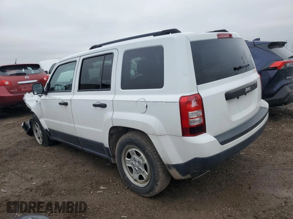 2014 Jeep Patriot Sport z VIN 1C4NJPBBXED915836, wystawiony jako Copart lot #55283925 z przebiegiem 75 951 mil mil oraz Szkoda całkowita • Salvage title. Historia ofert i sprzedaży dostępna na DreamBid. Obrazek 2.