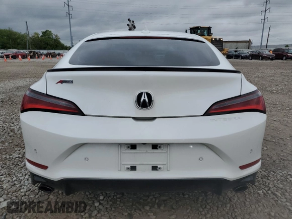 2023 Acura Integra Technology with VIN 19UDE4H62PA005399, listed as a Copart auction lot 56639145 with 51,340 mi miles and Salvage title. Bid and sale history available at DreamBid. Image 6.