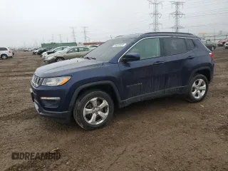 2018 Jeep Compass Latitude с VIN 3C4NJDBBXJT223594, выставлен на аукционе Copart как лот 55035855 с пробегом 92 074 миль миль и Списание • Salvage title. История ставок и продаж доступна на DreamBid. Изображение 1.