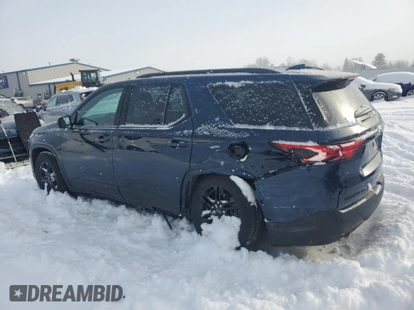 2022 Chevrolet Traverse LS with VIN 1GNEVFKW4NJ112207, listed as a Copart auction lot 47103345 with 14,666 mi miles and Salvage Title. Bid and sale history available at carsss.com. Image 2.