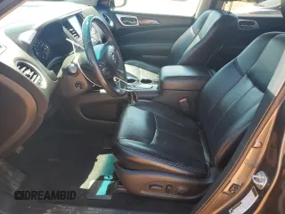 2016 Nissan Pathfinder Platinum with VIN 5N1AR2MN5GC608886, listed as a Copart auction lot 50582035 with 127,089 mi miles and Salvage Title. Bid and sale history available at carsss.com. Image 7.