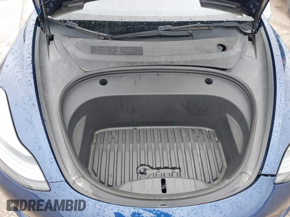 2023 Tesla Model 3 with VIN 5YJ3E1EA6PF505252, listed as a IAAI auction lot 41380172 with 31,141 mi miles and . Bid and sale history available at DreamBid. Image 10.