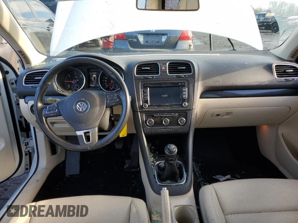 2013 Volkswagen Jetta SportWagen TDI w/Sunroof with VIN 3VWML7AJXDM640029, listed as a Copart auction lot 83365734 with 102,099 mi miles and Salvage Title. Bid and sale history available at carsss.com. Image 8.