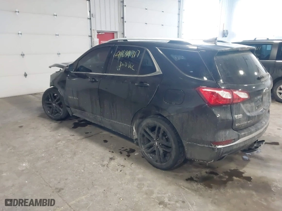 2020 Chevrolet Equinox LT with VIN 2GNAXVEX9L6233977, listed as a IAAI auction lot 41639717 with 39,162 mi miles. Bid and sale history available at carsss.com. Image 3.