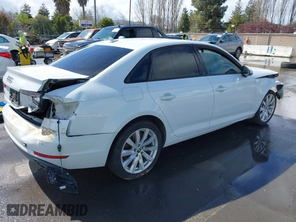 2017 Audi A4 Premium z VIN WAUANAF40HN011047, wystawiony jako IAAI lot #41824638 z przebiegiem 107 802 mil mil oraz . Historia ofert i sprzedaży dostępna na DreamBid. Obrazek 4.