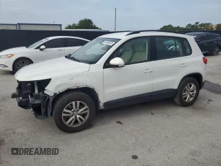 2016 Volkswagen Tiguan R-Line with VIN WVGAV7AXXGW525564, listed as a Copart auction lot 64556335 with 129,075 mi miles and Salvage title. Bid and sale history available at DreamBid. Image 1.