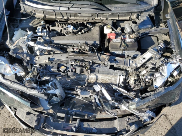 2018 Nissan Rogue SV with VIN 5N1AT2MV7JC818320, listed as a Copart auction lot 46848585 with 54,190 mi miles and Salvage Title. Bid and sale history available at carsss.com. Image 13.