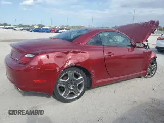 2006 Lexus SC 430 with VIN JTHFN48Y369009713, listed as a Copart auction lot 50726795 with 178,509 mi miles and Salvage title. Bid and sale history available at DreamBid. Image 3.