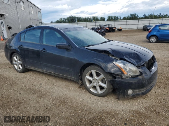 2004 Nissan Maxima SE with VIN 1N4BA41E84C867020, listed as a Copart auction lot 63047855 with 124,426 mi miles and Salvage title. Bid and sale history available at DreamBid. Image 4.