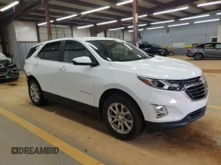 2021 Chevrolet Equinox LT with VIN 2GNAXTEV2M6141551, listed as a Copart auction lot 55253075 with 59,911 mi miles and Salvage title. Bid and sale history available at DreamBid. Image 4.