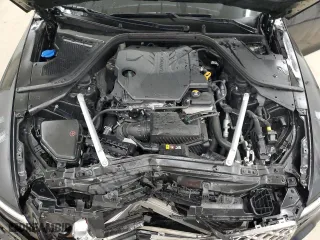 2021 Genesis G80 2.5T with VIN KMTGB4SC7MU047372, listed as a Copart auction lot 46573574 with 36,598 mi miles and Salvage Title. Bid and sale history available at carsss.com. Image 11.