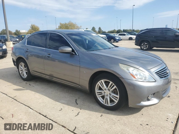 2015 Infiniti Q40 with VIN JN1CV6AR2FM520879, listed as a Copart auction lot 79684294 with 133,812 mi miles and Salvage Title. Bid and sale history available at DreamBid. Image 4.