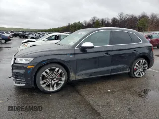 2018 Audi SQ5 Premium Plus with VIN WA1A4AFY0J2098216, listed as a Copart auction lot 51594094 with 78,398 mi miles and Salvage Title. Bid and sale history available at DreamBid. Image 1.