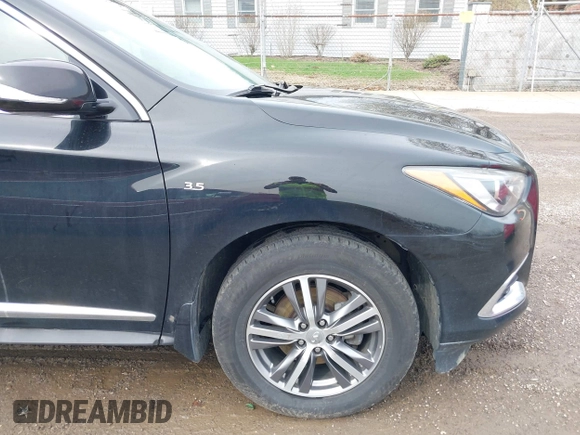 2020 Infiniti QX60 LUXE with VIN 5N1DL0MM2LC514730, listed as a IAAI auction lot 41913563 with 43,279 mi miles. Bid and sale history available at carsss.com. Image 18.