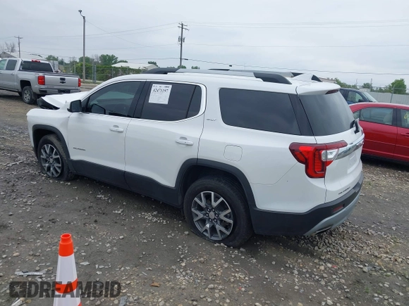 2023 GMC Acadia SLT with VIN 1GKKNUL44PZ211812, listed as a IAAI auction lot 42471197 with 41,301 mi miles and . Bid and sale history available at DreamBid. Image 3.