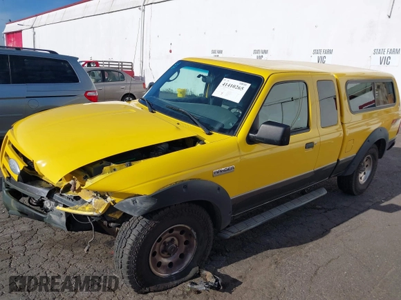 2007 Ford Ranger XLT with VIN 1FTZR45EX7PA03160, listed as a IAAI auction lot 41410265 with 118,550 mi miles. Bid and sale history available at carsss.com. Image 6.