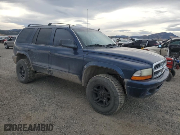 2002 Dodge Durango SLT z VIN 1B4HS48N52F176866, wystawiony jako Copart lot #80549804 z przebiegiem 216 558 mil mil oraz Czysty tytuł • Clean title. Historia ofert i sprzedaży dostępna na DreamBid. Obrazek 4.