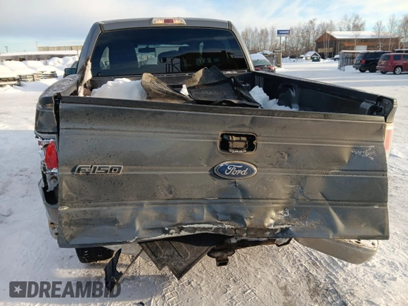 2012 Ford F-150 XL with VIN 1FTFW1ET9CFA79140, listed as a Copart auction lot 45445275 with 186,833 mi miles and Salvage Title. Bid and sale history available at carsss.com. Image 6.
