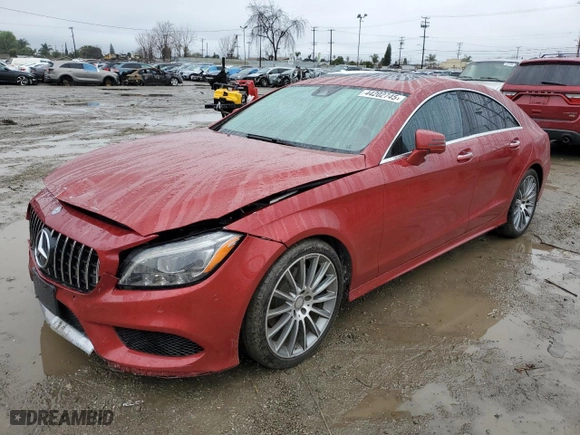 2016 Mercedes-Benz CLS with VIN WDDLJ6FBXGA160533, listed as a Copart auction lot 44202745 with NaN miles and Salvage Title. Bid and sale history available at carsss.com. Image 1.