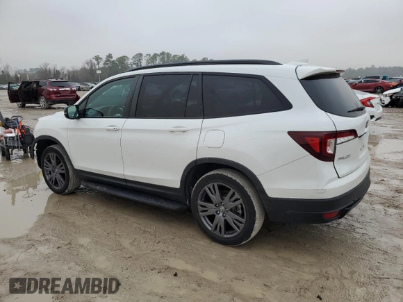 2022 Honda Pilot Sport with VIN 5FNYF6H35NB084828, listed as a Copart auction lot 43286375 with 39,303 mi miles and Salvage Title. Bid and sale history available at DreamBid. Image 2.