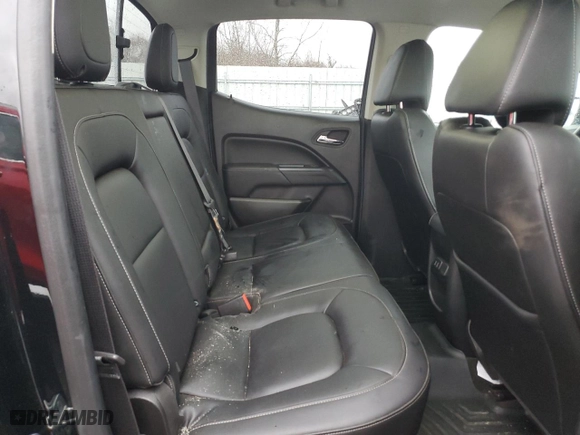 2017 GMC Canyon 4WD SLT with VIN 1GTG6DEN0H1258047, listed as a Copart auction lot 83833214 with 168,801 mi miles and Salvage Title. Bid and sale history available at carsss.com. Image 10.