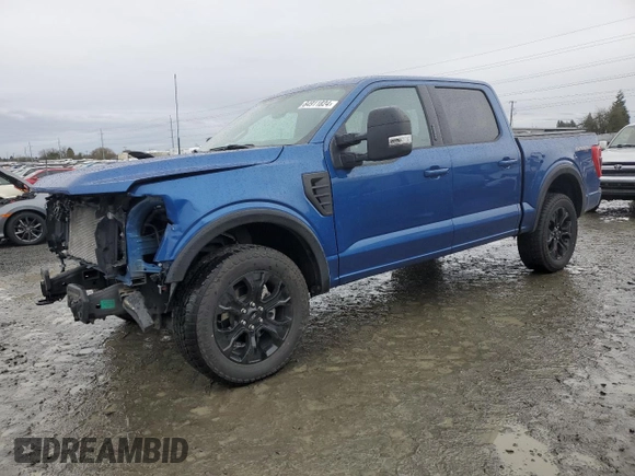 2022 Ford F-150 XL with VIN 1FTFW1E57NKD84700, listed as a Copart auction lot 84911824 with 30,300 mi miles and Salvage Title. Bid and sale history available at carsss.com. Image 1.