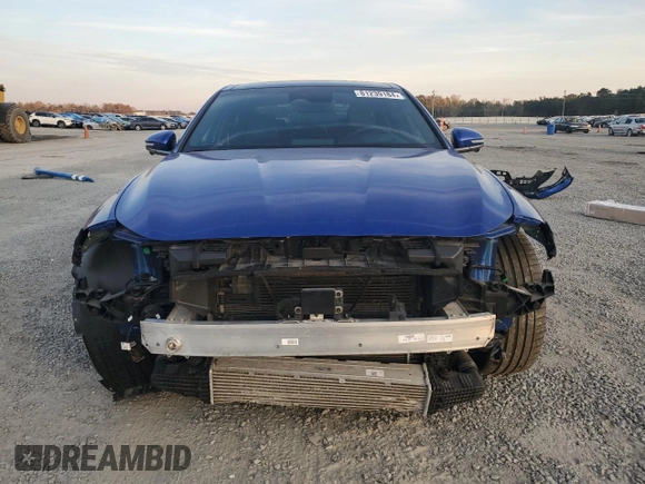 2023 Genesis G70 3.3T with VIN KMTG54TEXPU115465, listed as a Copart auction lot 81239184 with 16,059 mi miles and Salvage Title. Bid and sale history available at DreamBid. Image 5.