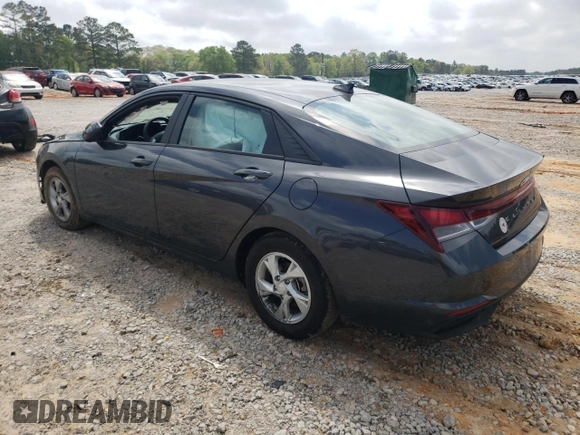 2023 Hyundai Elantra SE with VIN 5NPLL4AG8PH119855, listed as a Copart auction lot 51480035 with 36,619 mi miles and Salvage Title. Bid and sale history available at DreamBid. Image 2.