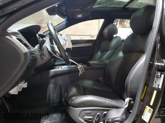 2018 Genesis G80 Sport with VIN KMHGN4JB9JU241553, listed as a Copart auction lot 79503424 with 52,927 mi miles and Salvage Title. Bid and sale history available at DreamBid. Image 7.