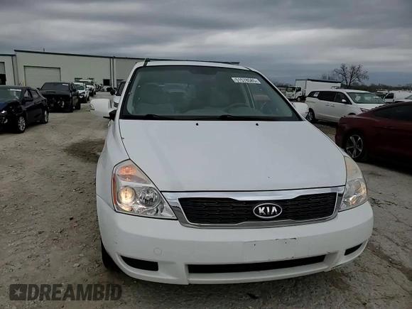 2012 Kia Sedona LX with VIN KNDMG4C75C6416415, listed as a Copart auction lot 51578585 with 115,296 mi miles and Salvage Title. Bid and sale history available at DreamBid. Image 12.