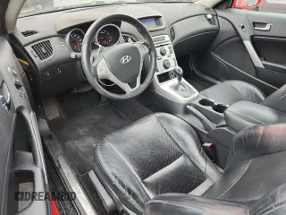 2010 Hyundai Genesis Coupe Grand Touring with VIN KMHHU6KH8AU004641, listed as a Copart auction lot 62854555 with 91,337 mi miles and Clean title. Bid and sale history available at DreamBid. Image 8.