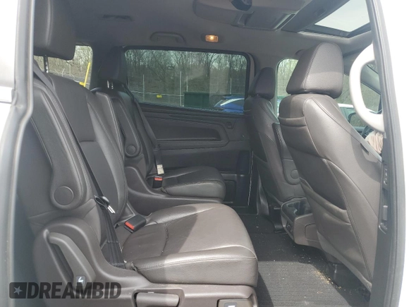 2018 Honda Odyssey EX-L with VIN 5FNRL6H79JB096121, listed as a Copart auction lot 51909765 with 157,150 mi miles and Salvage Title. Bid and sale history available at carsss.com. Image 11.