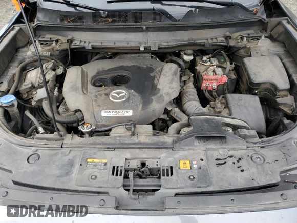 2018 Mazda CX-9 Signature with VIN JM3TCBEY2J0234048, listed as a Copart auction lot 47786055 with 104,715 mi miles and Salvage title. Bid and sale history available at DreamBid. Image 12.