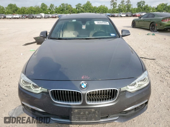 2016 BMW 3 Series 328i z VIN WBA8E9C52GK646717, wystawiony jako Copart lot #58204995 z przebiegiem 70 525 mil mil oraz Szkoda całkowita • Salvage title. Historia ofert i sprzedaży dostępna na DreamBid. Obrazek 5.