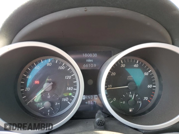 2006 Mercedes-Benz SLK 350 with VIN WDBWK56F96F113561, listed as a Copart auction lot 63230525 with 180,838 mi miles and Clean title. Bid and sale history available at DreamBid. Image 11.